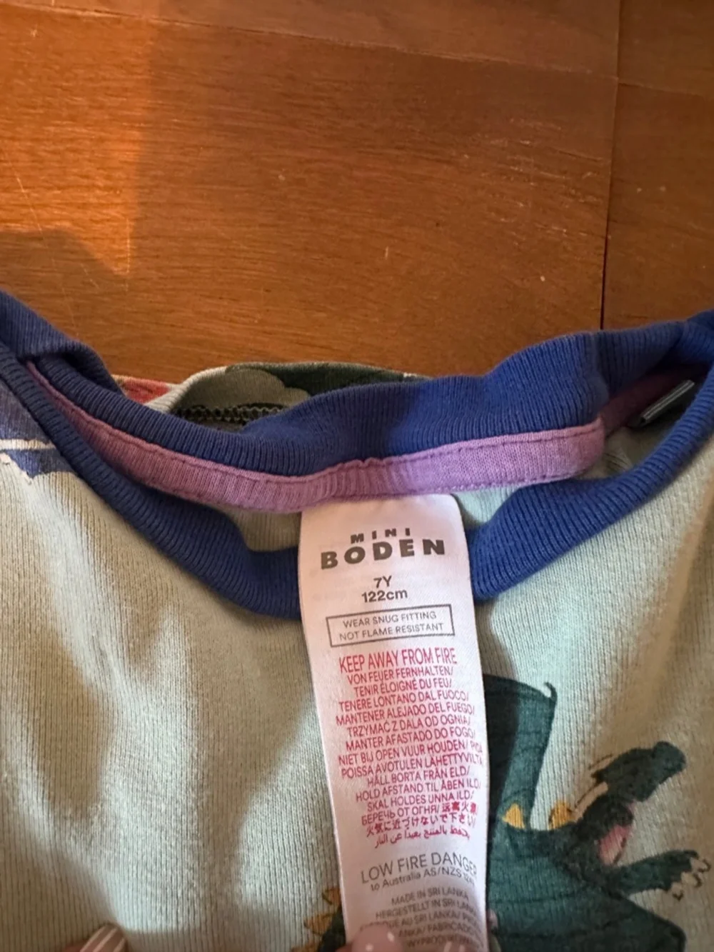 Mini Boden Dragon Pajamas